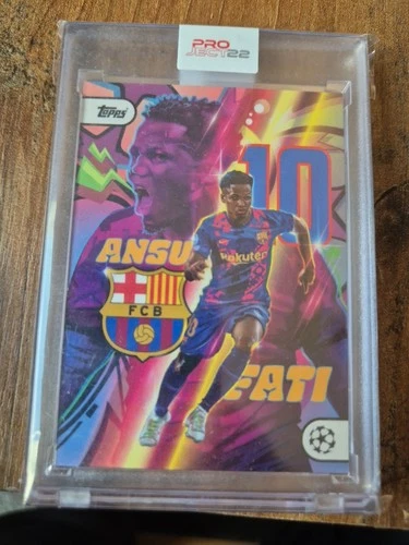 Ansu Fati 2022 Topps Project 22