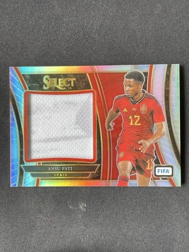 Ansu Fati 2023 Panini Select Argento