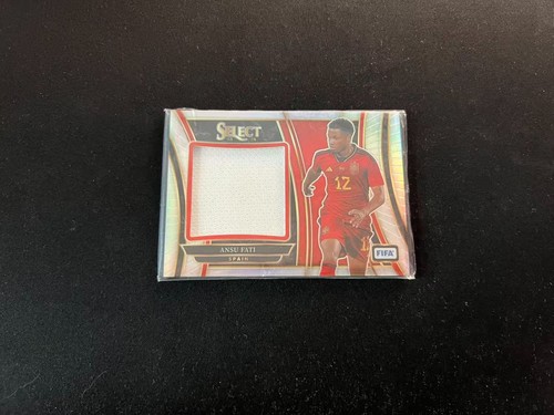 Ansu Fati 2023 Panini Select FIFA Silver
