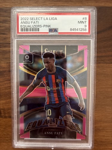 Ansu Fati 2022 Panini Select Pink /25