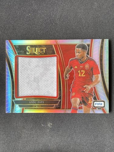 Ansu Fati 2023 Panini Select Silver