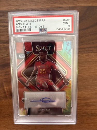 Ansu Fati 2022 Panini Select Tie-Dye /25