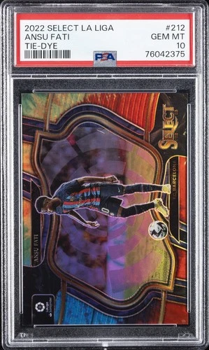Ansu Fati 2022 Panini Select Tie-Dye /35