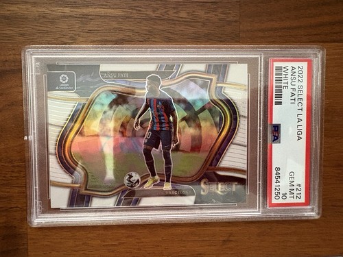 Ansu Fati 2022 Panini Select White Field Level /20