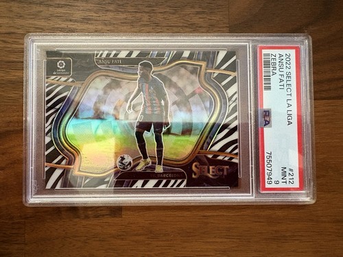 Ansu Fati 2022 Panini Select Zebra /25
