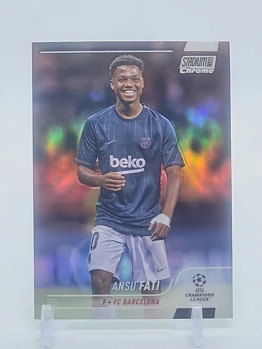 Ansu Fati 2021 Topps Stadium Club Chrome Refractor #73