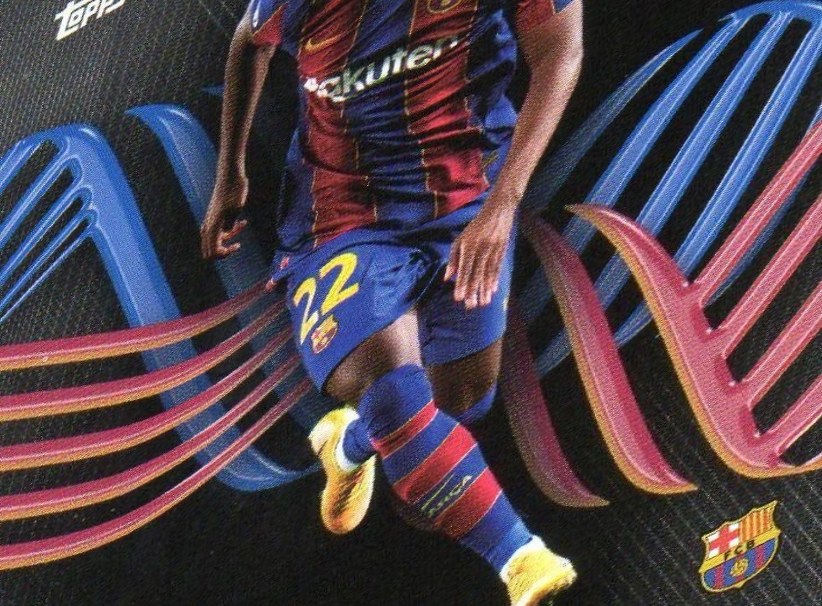 Ansu Fati 2021 Topps Knockout UEFA Champions League