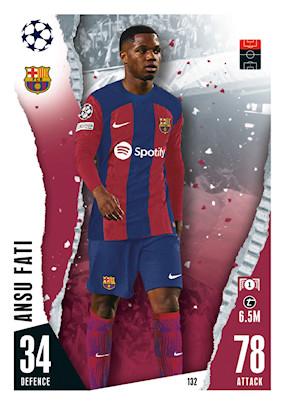 Ansu Fati 2023 Topps Match Attax UEFA Club Competitions