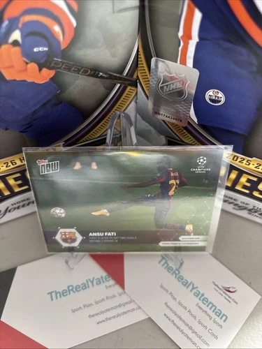 Ansu Fati 2020 Topps Now #3