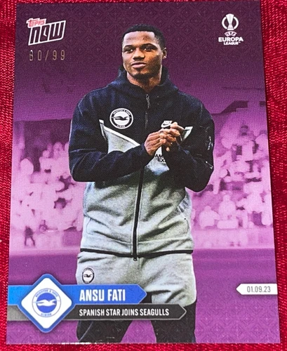 Ansu Fati 2023 Topps Now /99