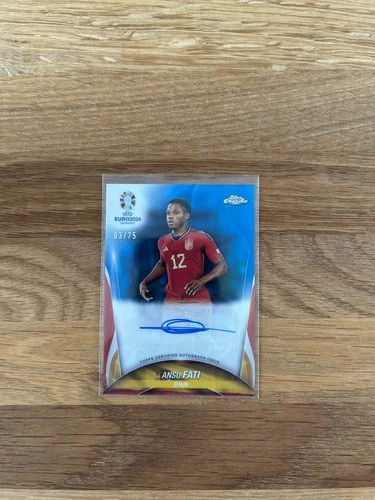 Ansu Fati 2024 Topps UEFA EURO /75