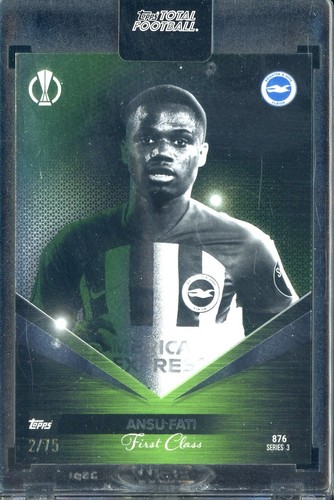 Ansu Fati 2023 Topps Total Fútbol Verde /75