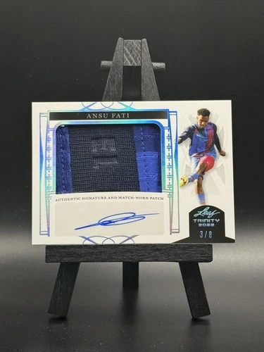 Ansu Fati 2022 Leaf Trinity /8