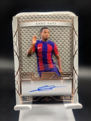 Ansu Fati 2022 Leaf Trinity Clear /49