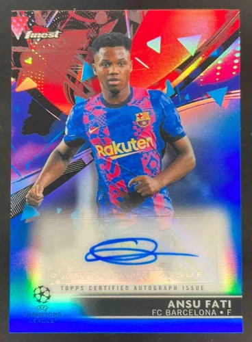 Ansu Fati 2021 Topps UEFA Champions League /150
