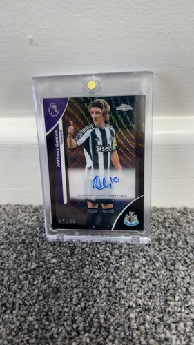 Anthony Gordon 2025 Topps Chrome Black Wave 1/10