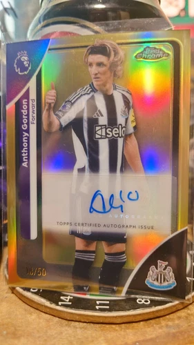Anthony Gordon 2025 Topps Chrome Gold /50