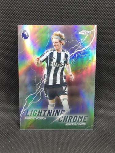 Anthony Gordon 2025 Topps Chrome Lightning Chrome
