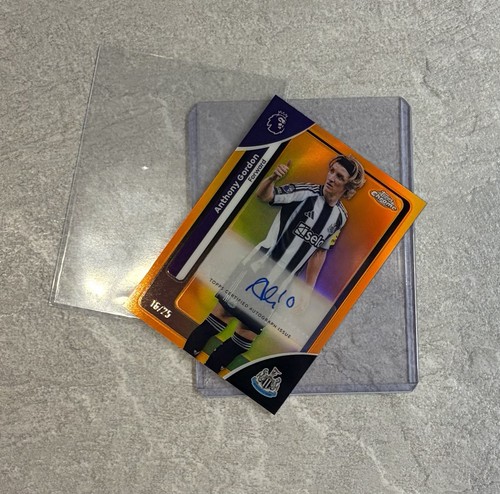 Anthony Gordon 2026 Topps Chrome Orange /25