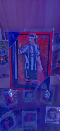 Anthony Gordon 2026 Topps Chrome Orange Refractor /25