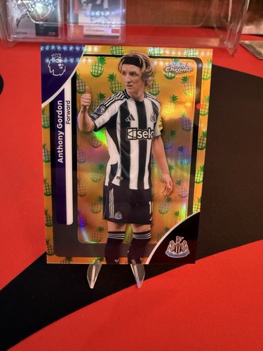Anthony Gordon 2026 Topps Chrome Pineapple Parallel Refractor