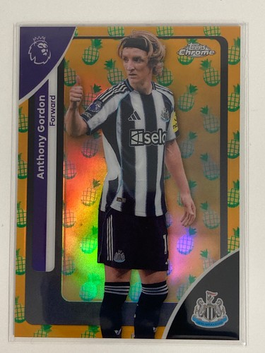 Anthony Gordon 2025 Topps Chrome Pineapple Refractor