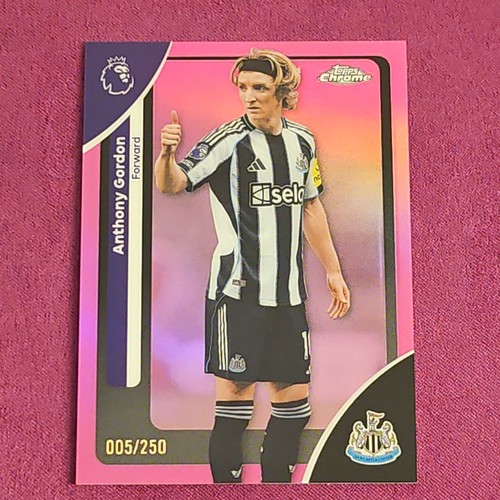 Anthony Gordon 2026 Topps Chrome Pink Refractor /250