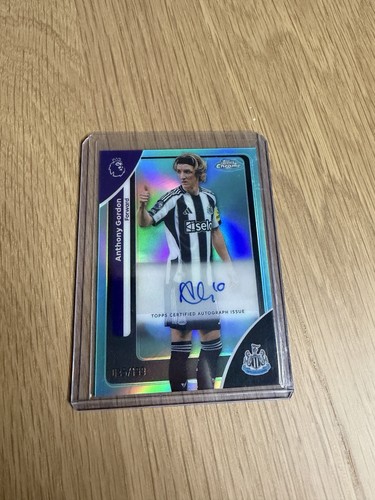 Anthony Gordon 2026 Topps Chrome Premier League /199