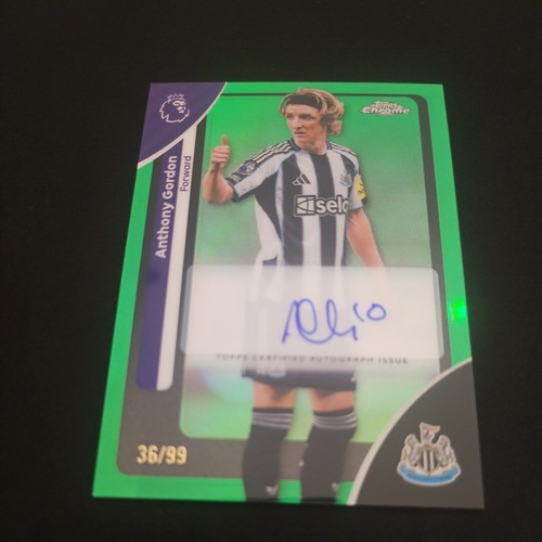 Anthony Gordon 2026 Topps Chrome Premier League /99