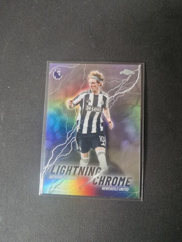 Anthony Gordon 2026 Topps Chrome Premier League Lightning Chrome