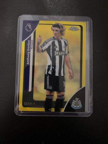Anthony Gordon 2026 Topps Chrome Yellow /275