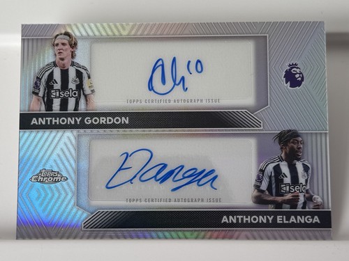 Anthony Gordon & Elanga 2026 Topps Chrome