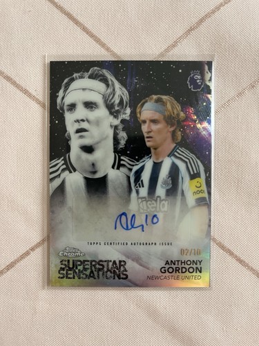 Anthony Gordon 2025 Topps Premier League /10