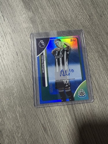 Anthony Gordon 2025 Topps Premier League 132/150
