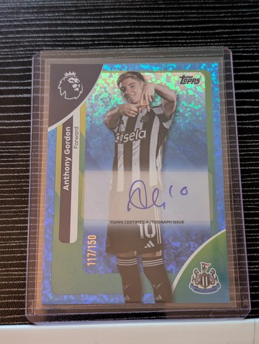 Anthony Gordon 2025 Topps Premier League /150