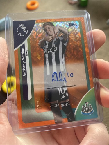 Anthony Gordon 2025 Topps Premier League /25