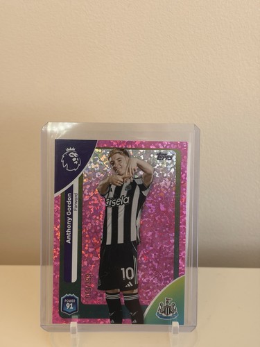 Anthony Gordon 2025 Topps Premier League Numbered Parallel /399