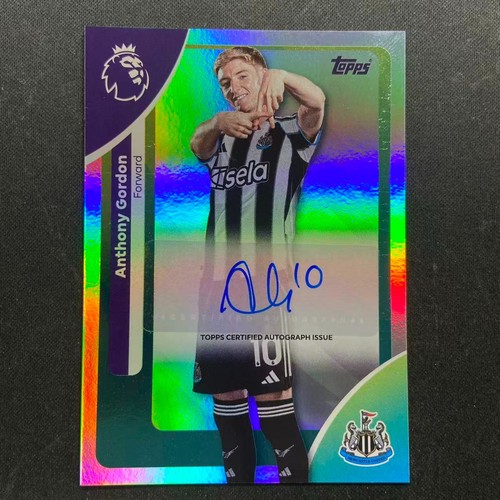 Anthony Gordon 2025 Topps Premier League Silver