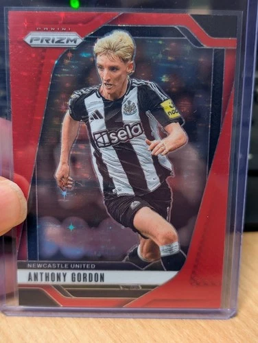 Anthony Gordon 2024 Panini Prizm Red Stars /25