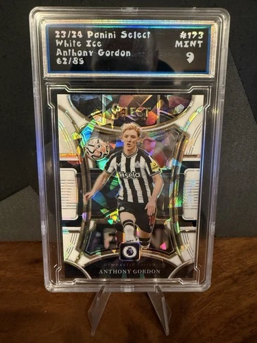 Anthony Gordon 2023 Panini Select White Ice Prizm /85