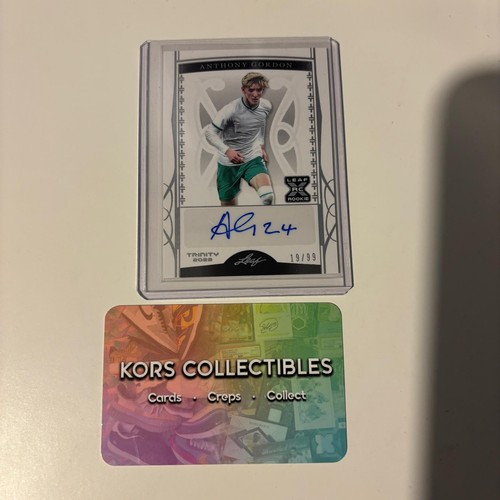 Anthony Gordon 2022 Leaf Trinity 19/99