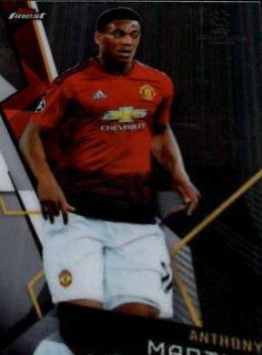 Anthony Martial 2018 Topps Finest UEFA 48