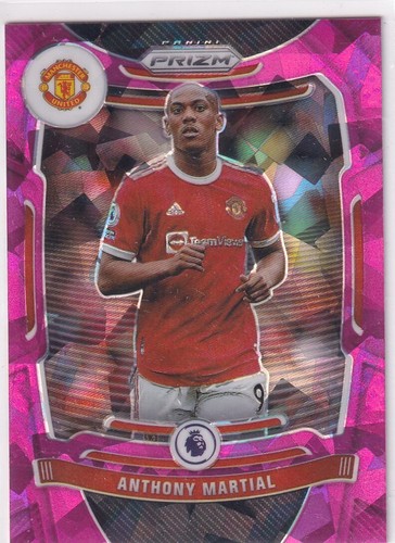 Anthony Martial 2021 Panini Prizm Pink Ice Prizm