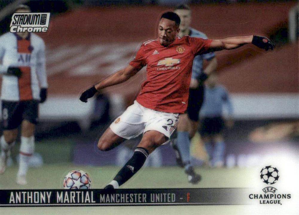 Anthony Martial 2020 Topps Stadium Club Chrome UEFA 38
