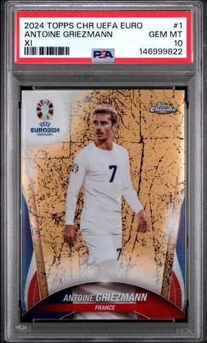 Antoine Griezmann 2024 Topps Chrome /11