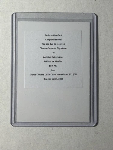 Antoine Griezmann 2025 Topps Chrome