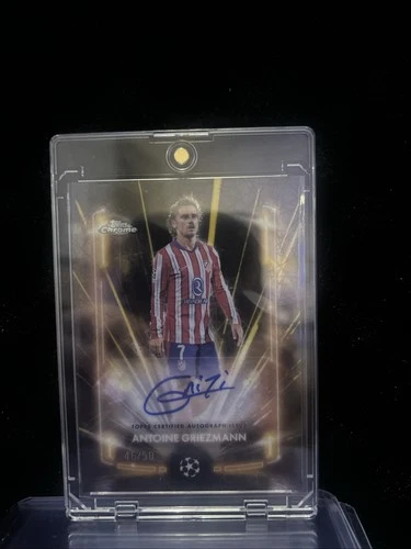 Antoine Griezmann 2024 Topps Chrome Black Lazer /50