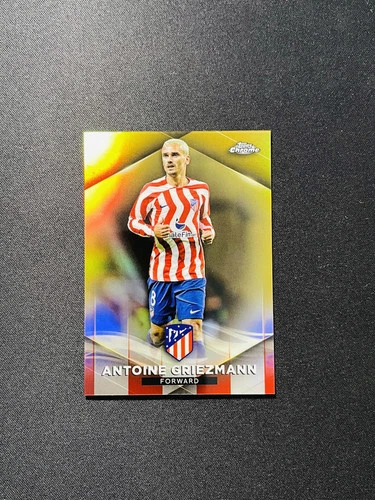 Antoine Griezmann 2022 Topps Chrome Gold /10