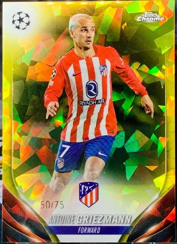 Antoine Griezmann 2024 Topps Chrome Gold /75