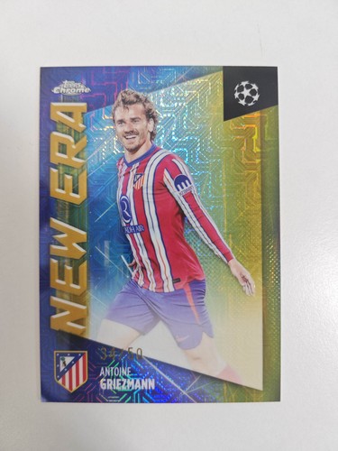 Antoine Griezmann 2025 Topps Chrome Gold Mojo /50